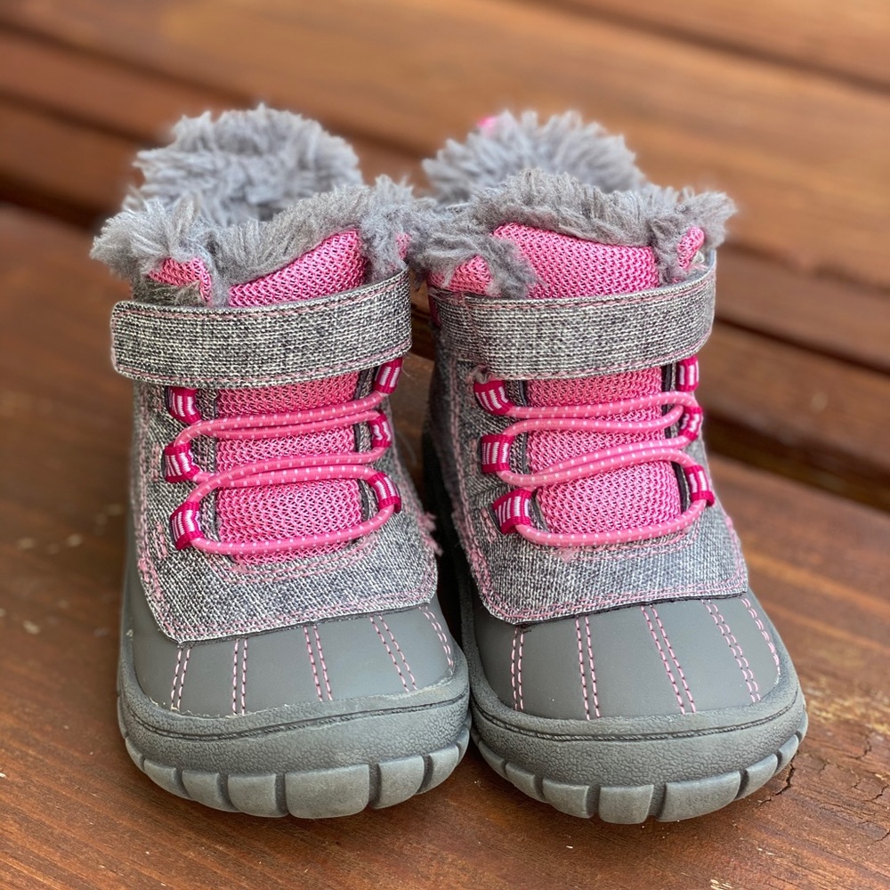 Toddler girls snow boots